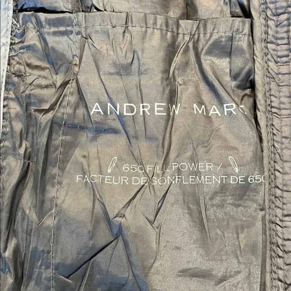 Andrew Marc packable 90% duck down hooded puffer - 650 fil power with pockets - Picture 10 of 12